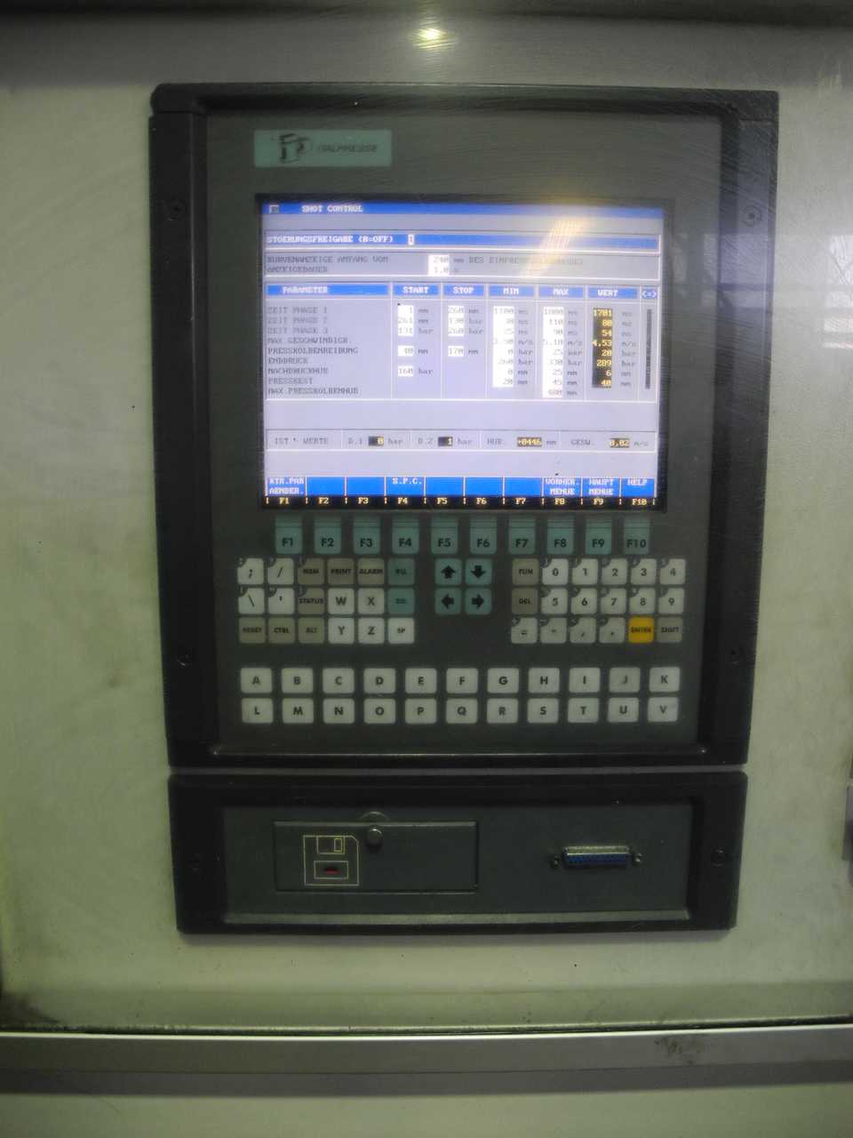 Italpresse IP 550 SC İkinci el soğuk kamaralı basınçlı döküm makineleri, KK1388