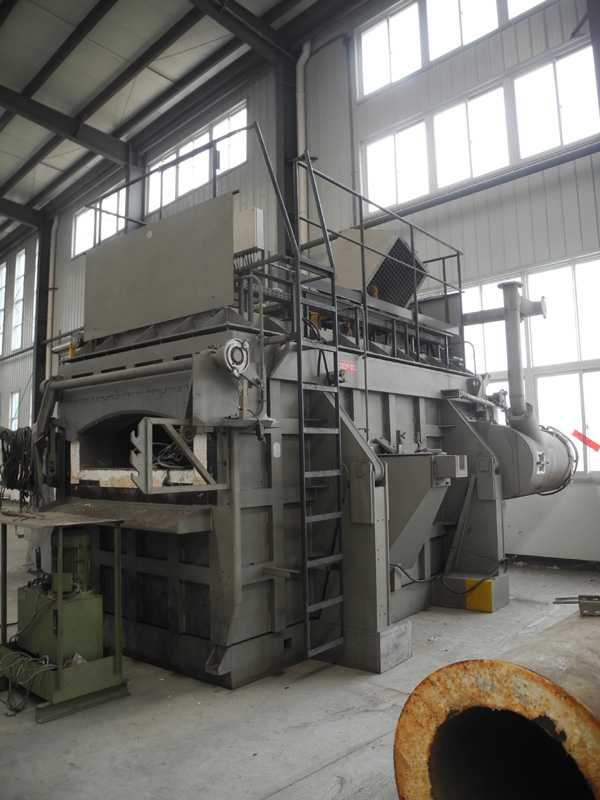 ZPF ST-G2T6HTH Aluminum melting and holding furnace, used O1612