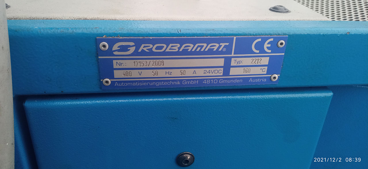 Robamat Thermocast 2212 temperature control unit ZU2161, used