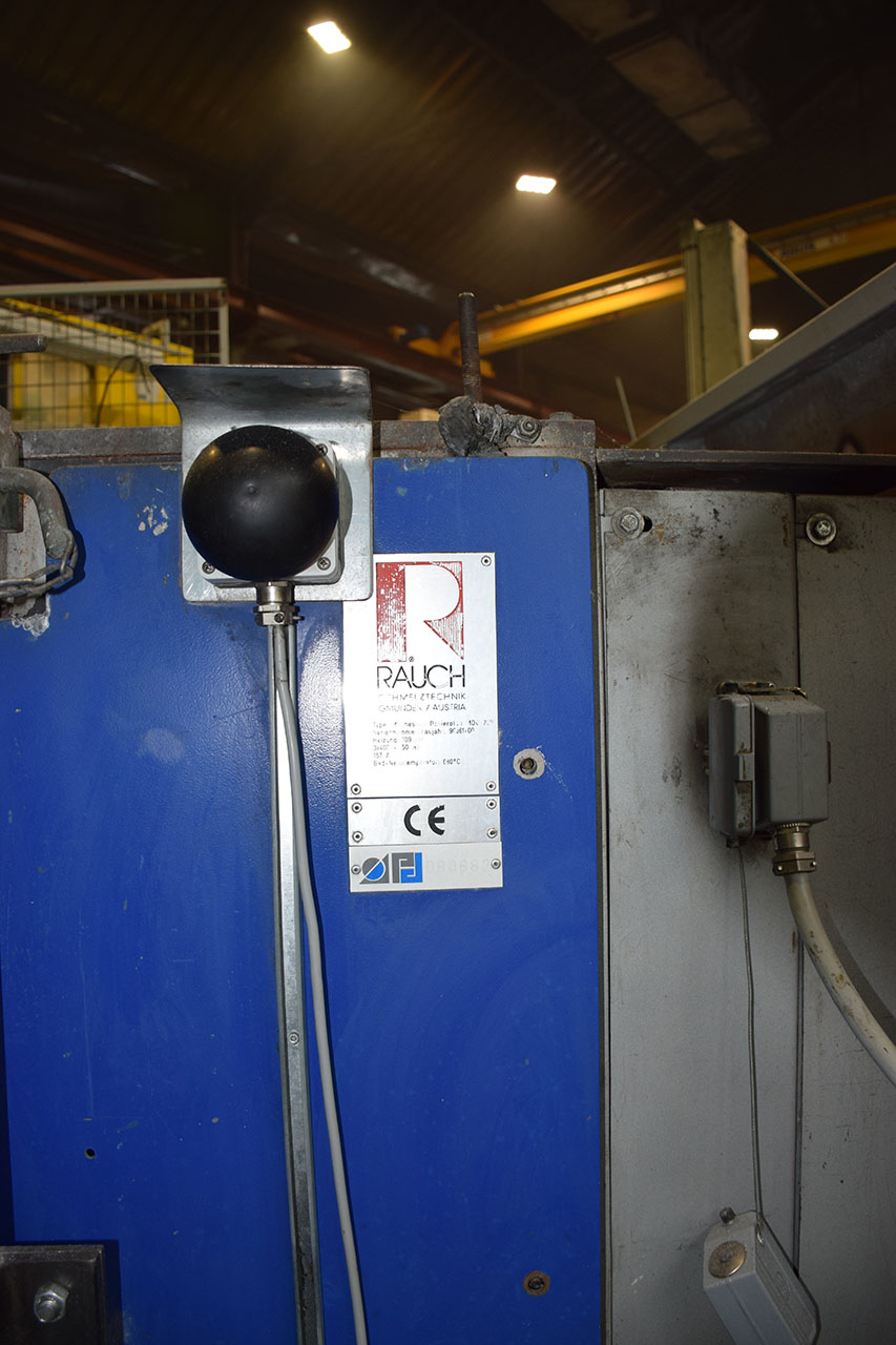 Rauch MDO 250 magnesium dosing furnace, used O1638
