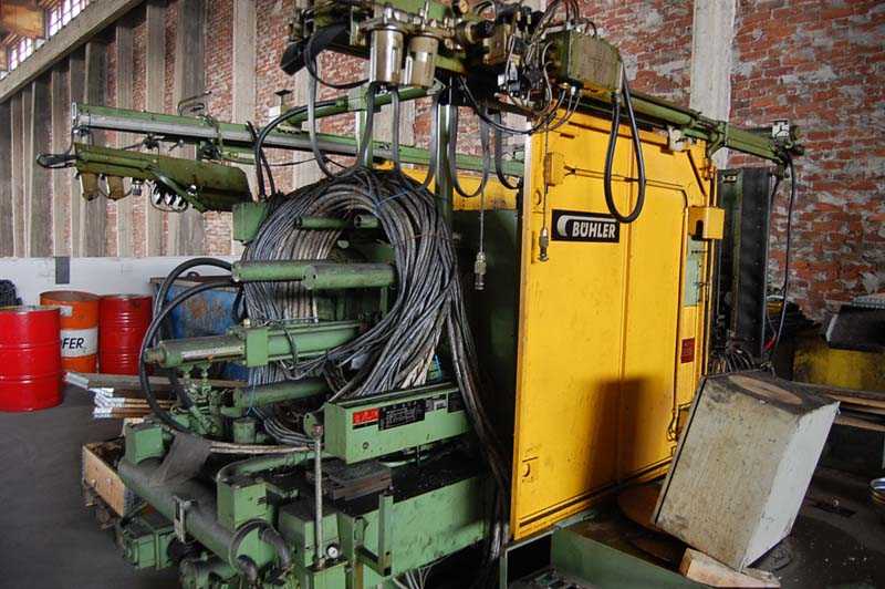 Bühler H 160 B cold chamber die casting machine, used