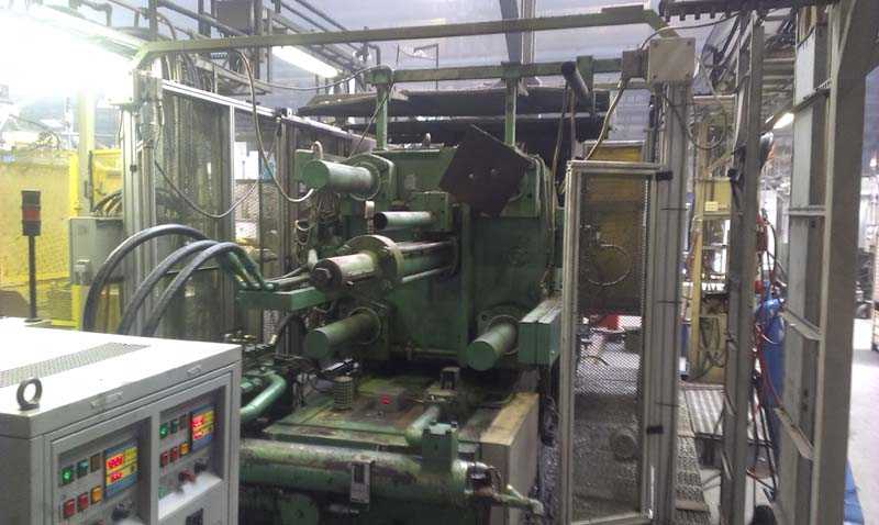 Buhler H 400 B İkinci el soğuk kamaralı basınçlı döküm makineleri KK1309