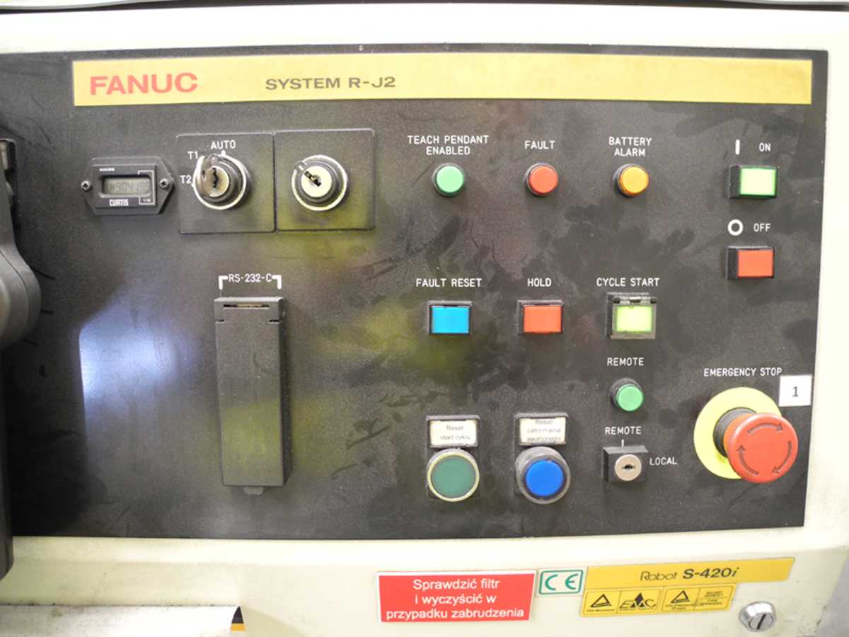 FANUC S-420 i F foundry robot, used HR1815