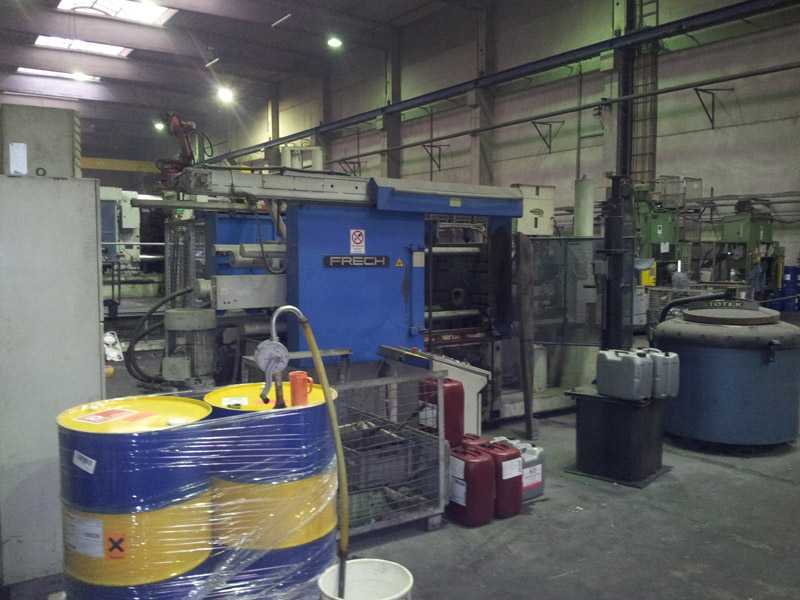 Frech DAK 200 S DC cold chamber die casting machine, used
