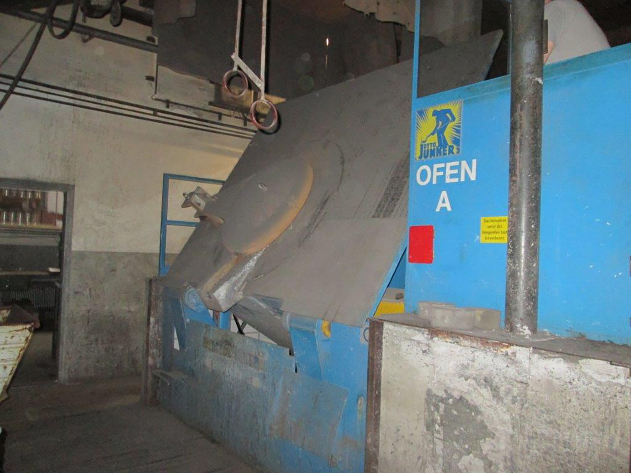 OTTO JUNKER MFT Ge 1500 melting furnace O1649, used
