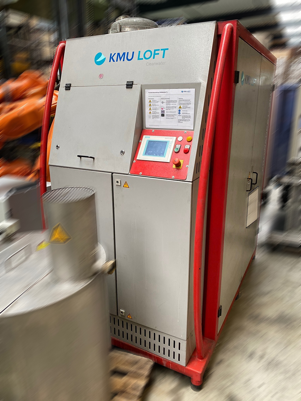 KMU Loft PROWADEST 200/1 vacuum evaporator ZU2126, used