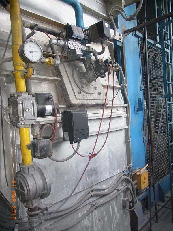 StrikoWestofen MH 500/500 Alüminyum O1599 için kullanılan eritme ve bekletme fırını