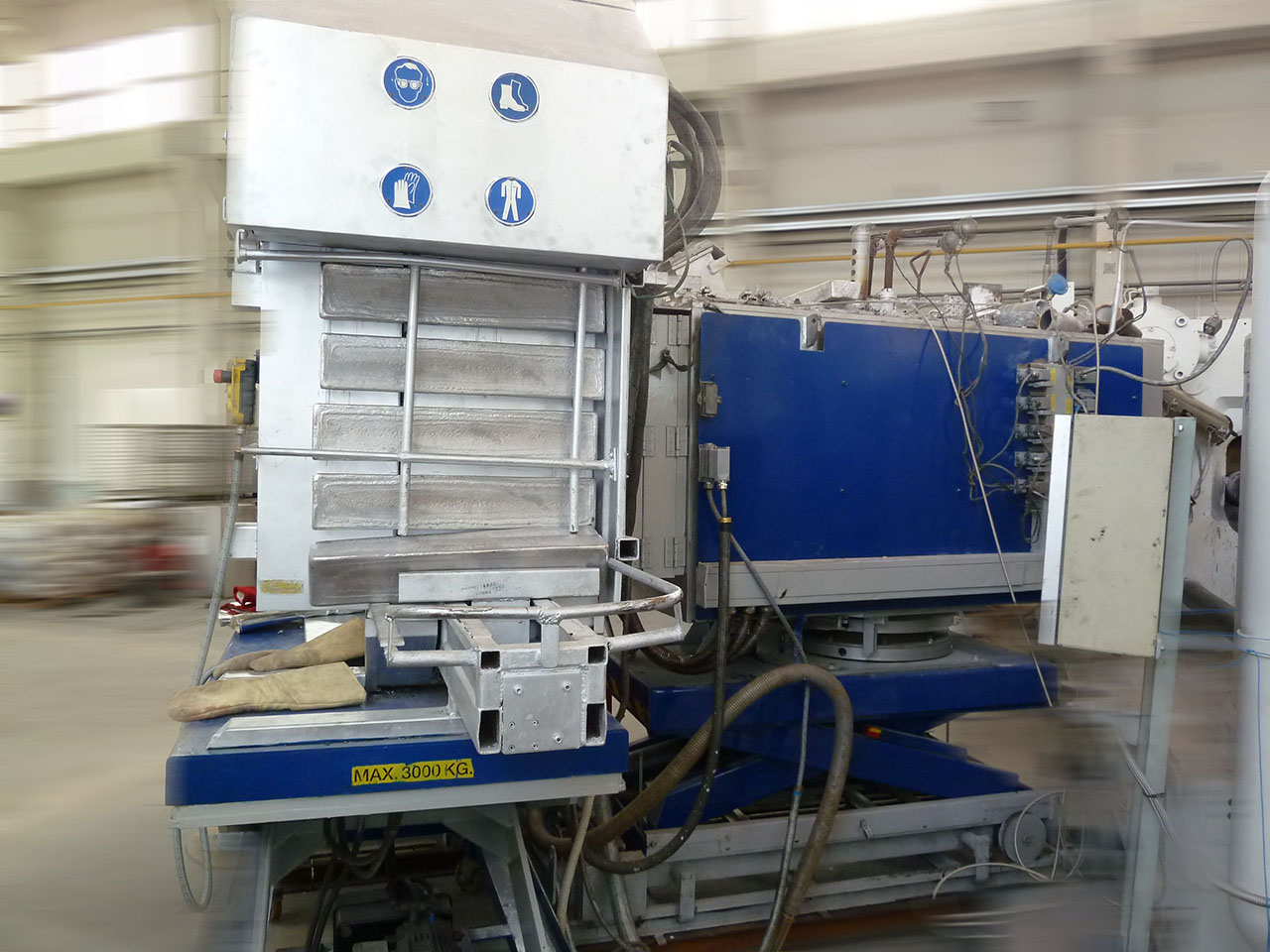 Regeneracja maszyny do odlewania kokilowego z zimną komorą