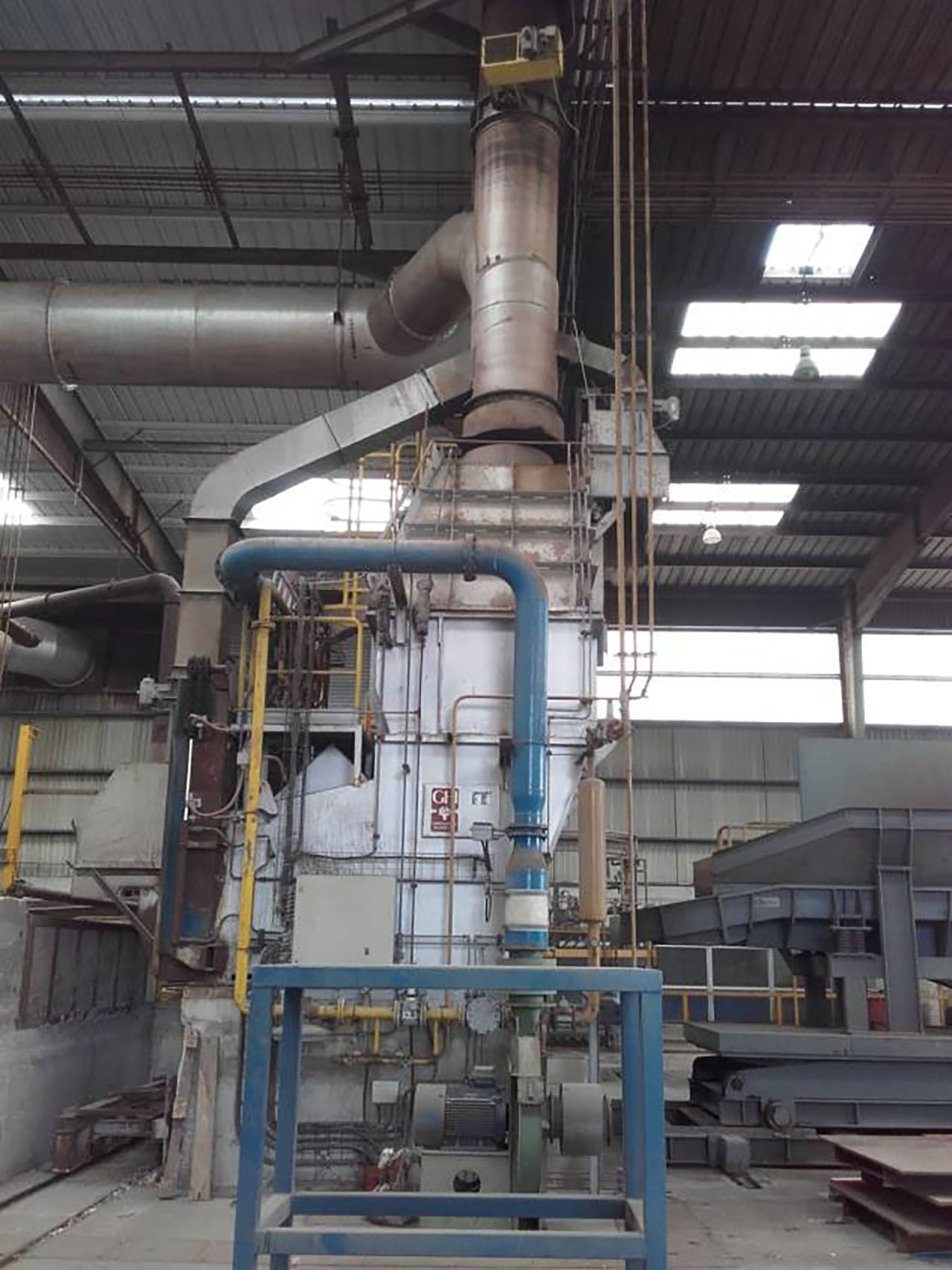 Aluminium remelting plant IA2541, used