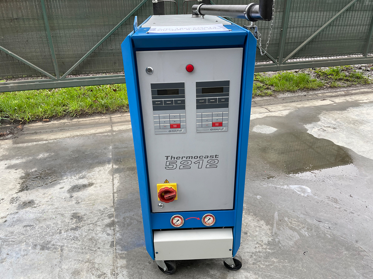 Robamat Thermocast 5212 oil temperature control unit ZU2226, used