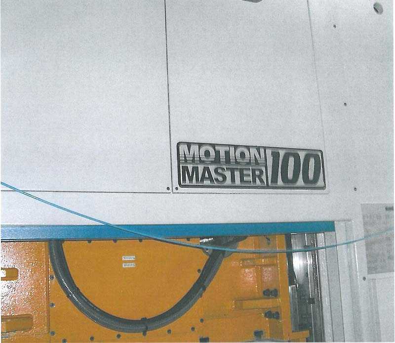 ZANI Motion Master AR 100 çift kolonlu baskı presi, kullanılmış