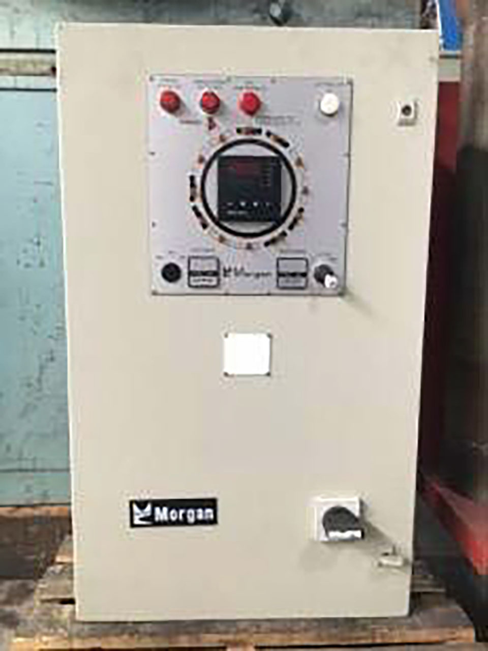 Morgan GEBO 500 crucible furnace O1641, used