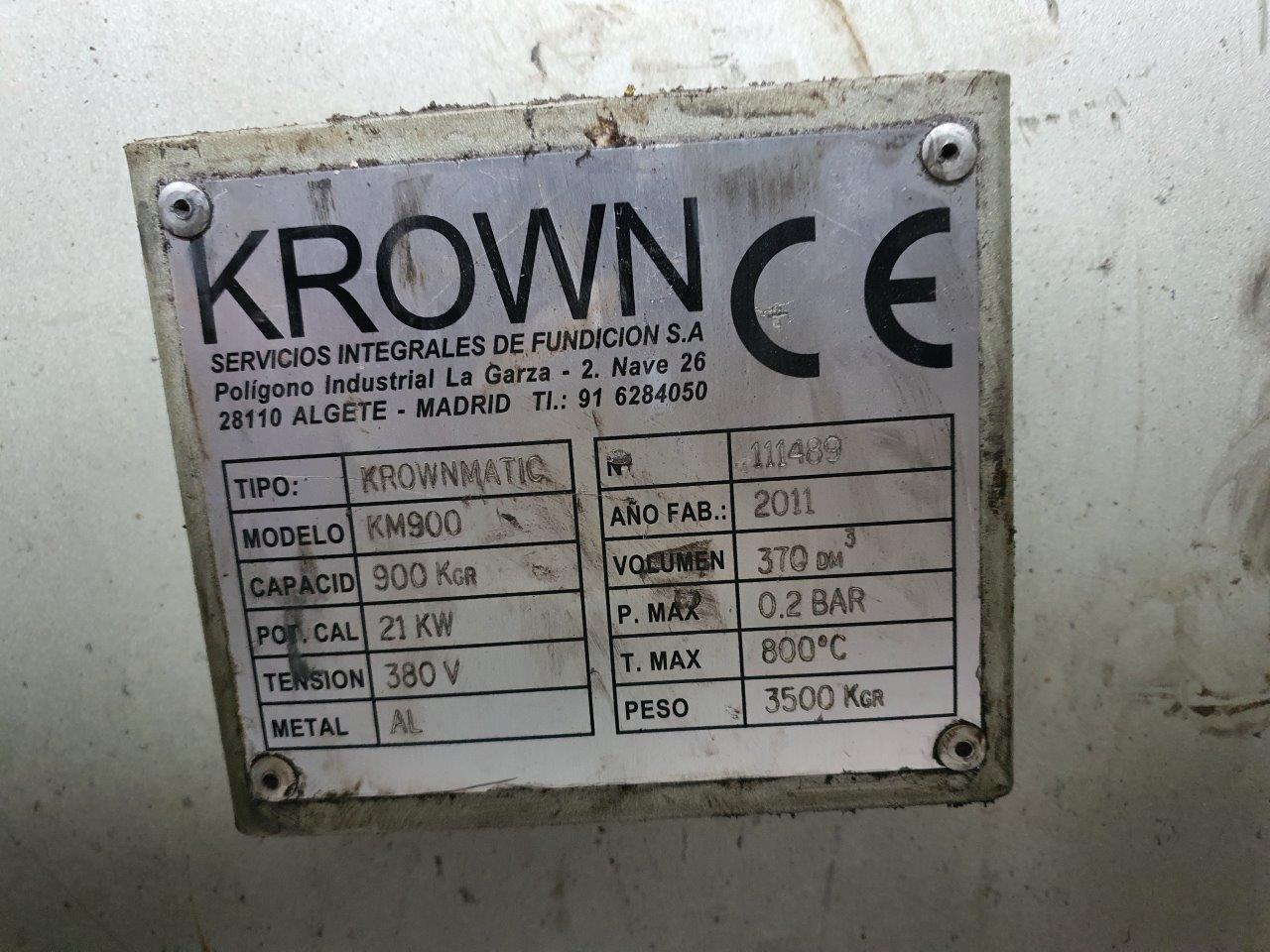 Krown Krownmatic KM 900 dozaj fırını O1698, kullanılmış