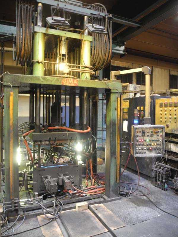 GIMA Tec 1000 Low Pressure Die Casting Machine used, ND1323