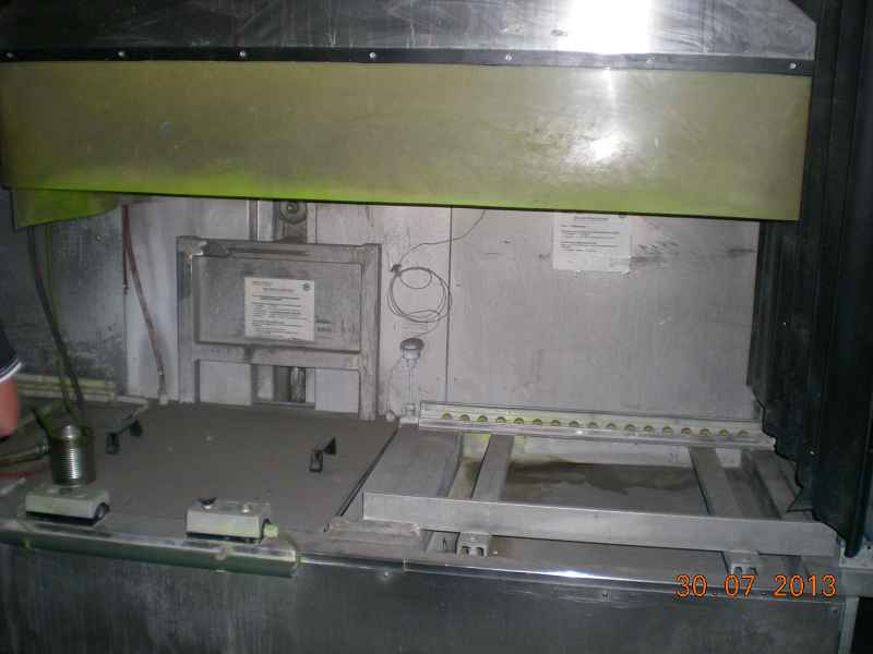 MR 9002 crack testing unit for Al casting parts, used