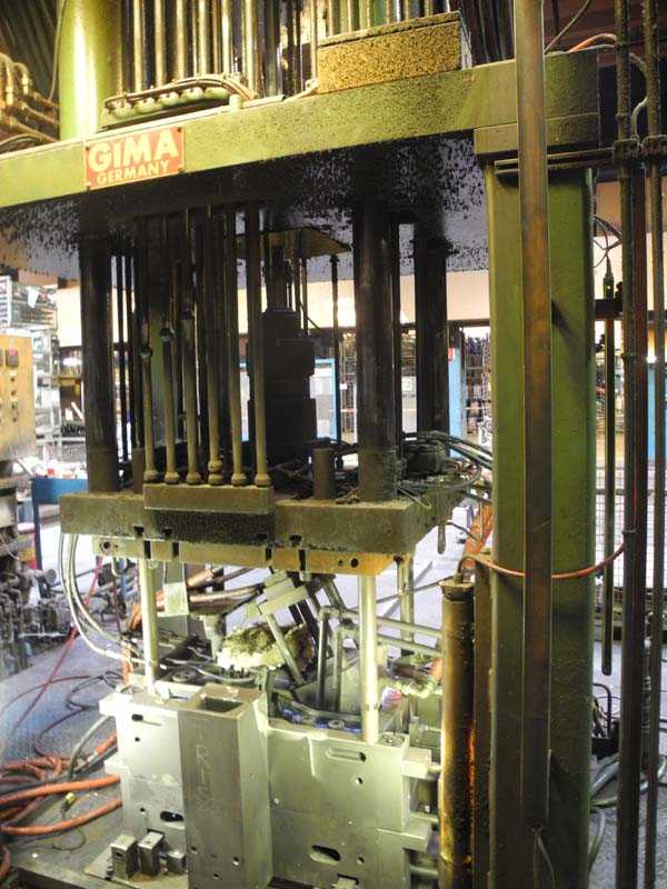 GIMA Tec 1000 Alçak Basınçlı Döküm Makinesi kullanılmış, ND1323