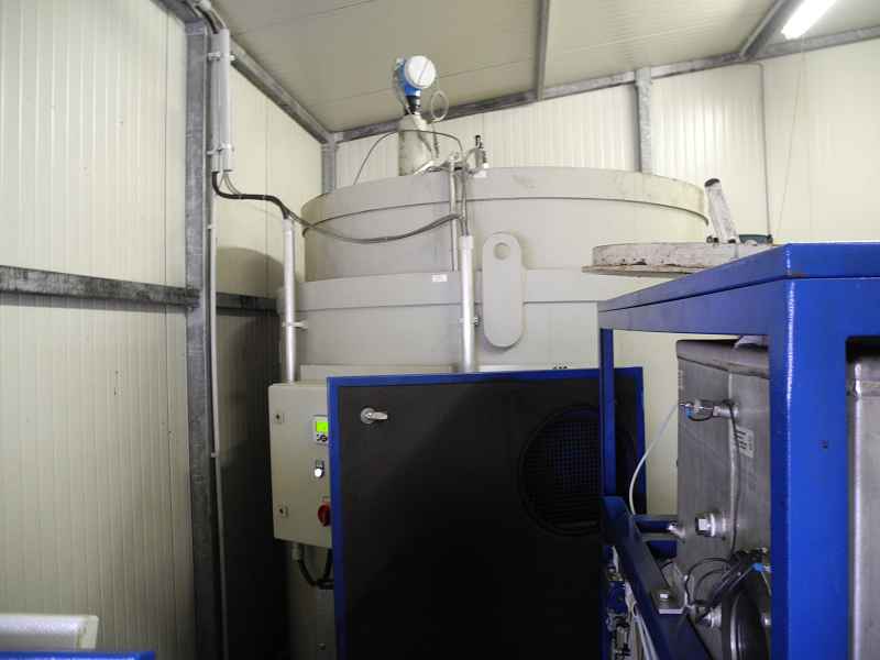 H2O Vacudest 90 vacuum evaporator, used
