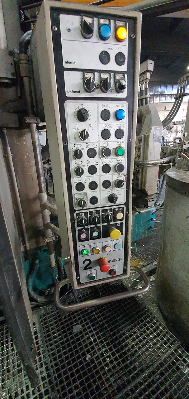 Bühler GDS-H-630 B İkinci el soğuk kamaralı basınçlı döküm makineleri, KK1560