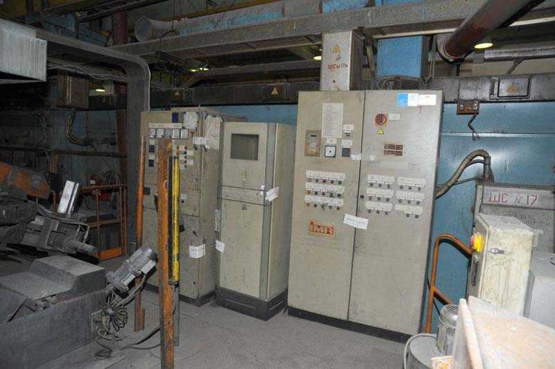 IMR BP 240-S low pressure die casting machine for brass, used