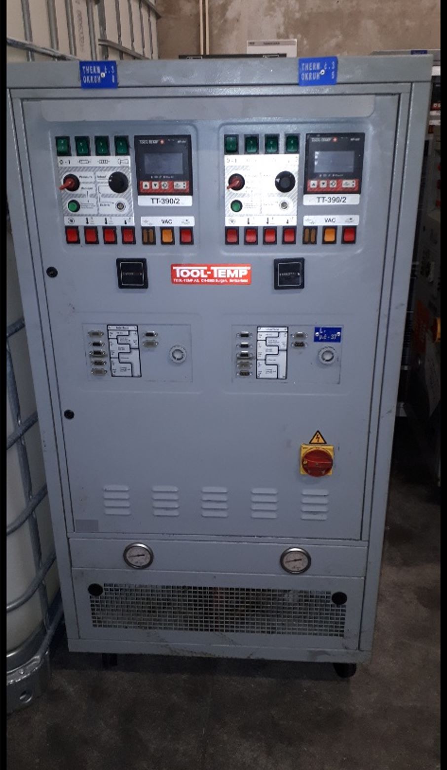 Tool Temp TT-380/2 sıcaklık kontrol ünitesi ZU2088, kullanılmış