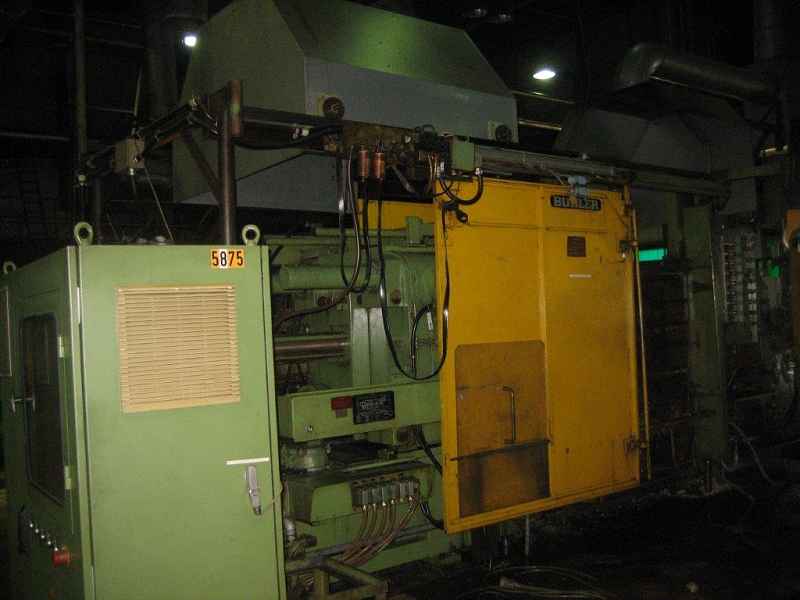 Buhler GDJ-H-250B cold chamber die casting machine, used
