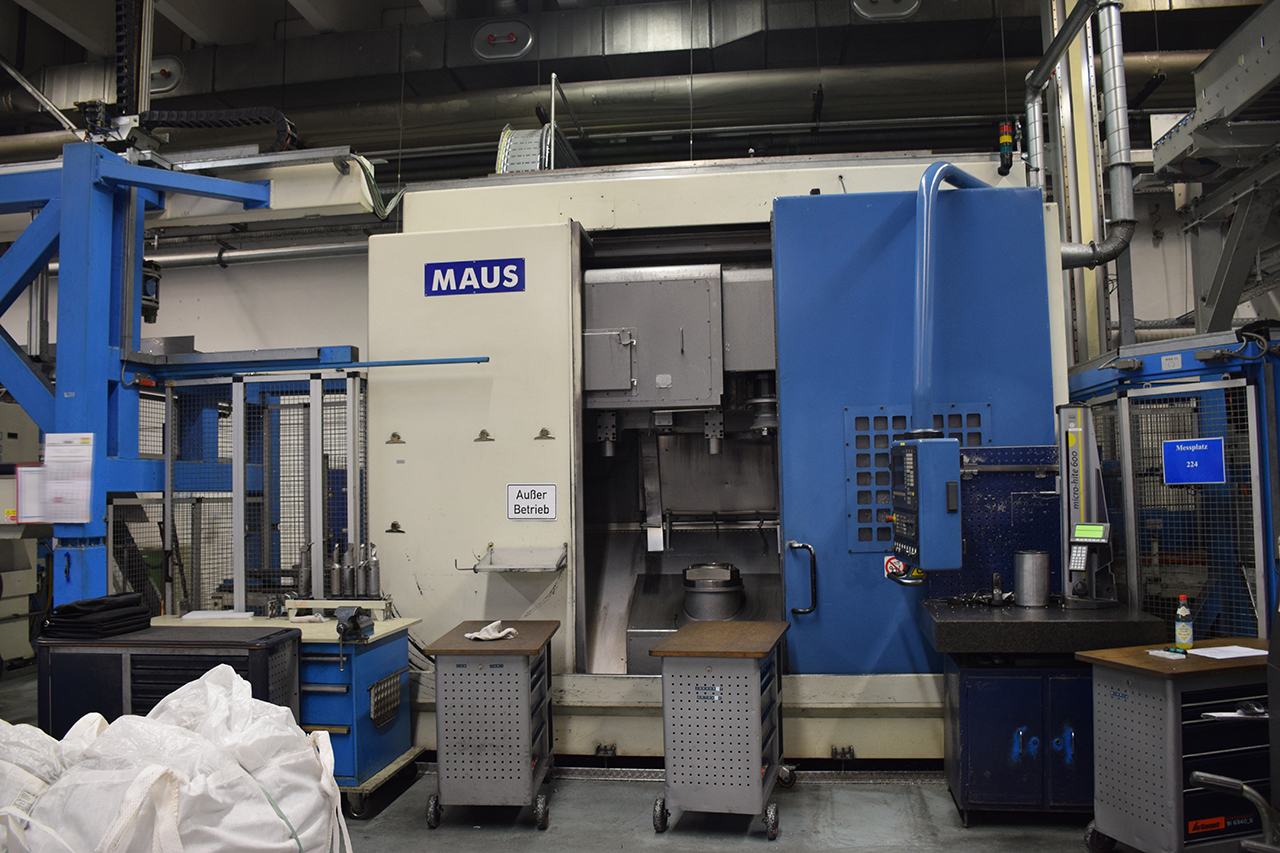 Maus Care MTV 508 WAC CNC vertical turning centre BA2313, used