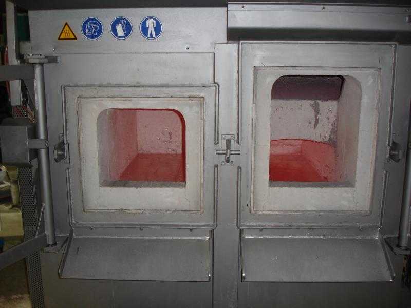 DRIP Therm 1000 melting- and holding furnace, used for aluminum