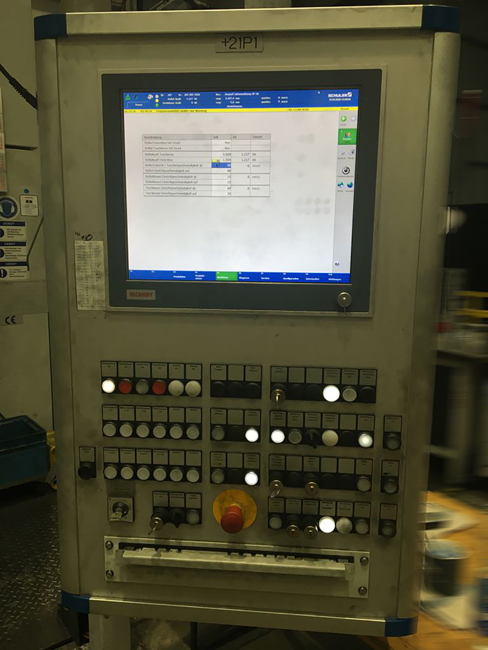 Schuler SHC-2500-5.0x2.5 Spotting deneme presi PR2489, kullanılmış