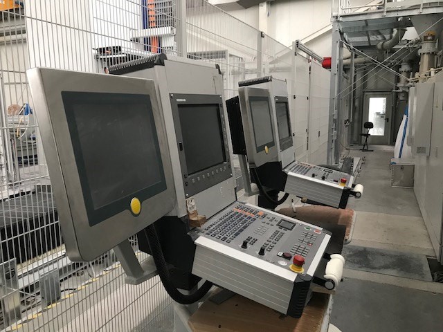 Keppler FS 2200 2-axis universal machining centre BA2341, used for rotor blade machining