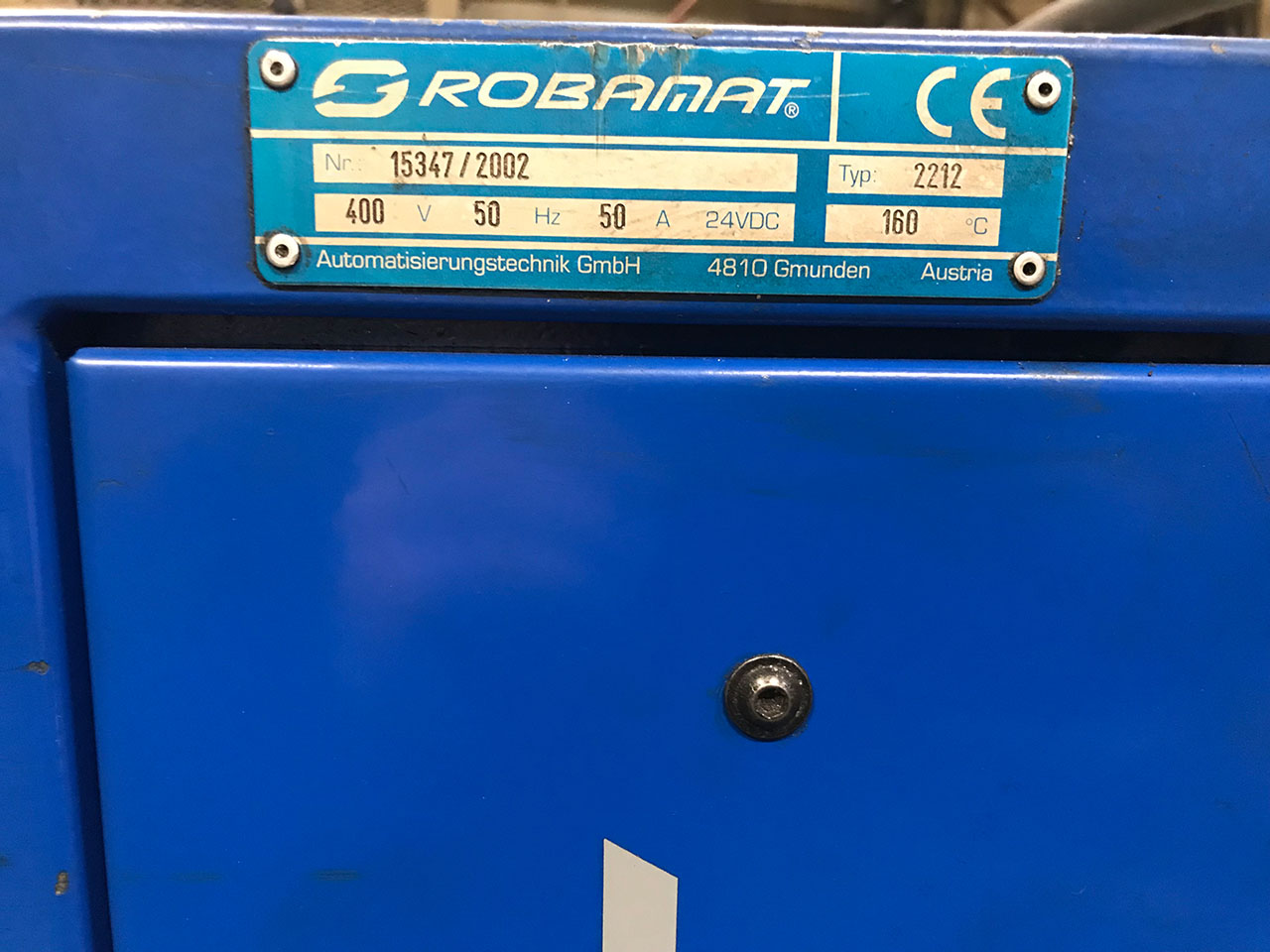 Robamat Thermocast 2212 sıcaklık kontrol ünitesi ZU2160, kullanılmış