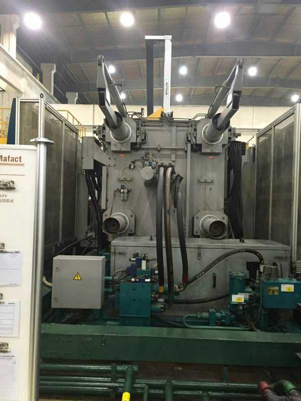 Buhler Evolution B140 DL cold chamber die casting machine used, KK1369
