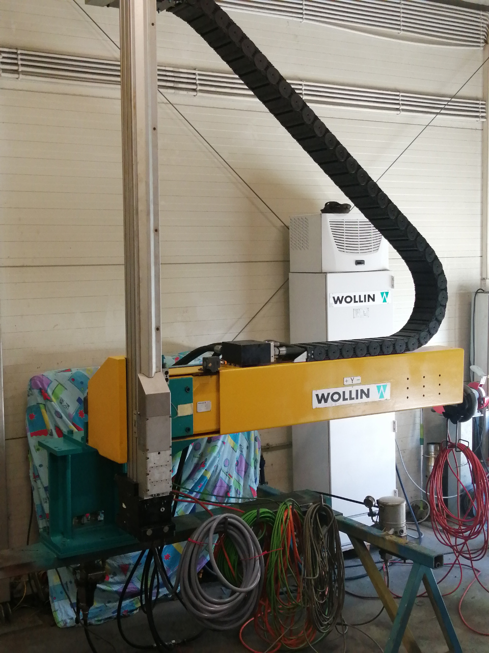 Wollin PSM 3 F spraying machine FS1750, used
