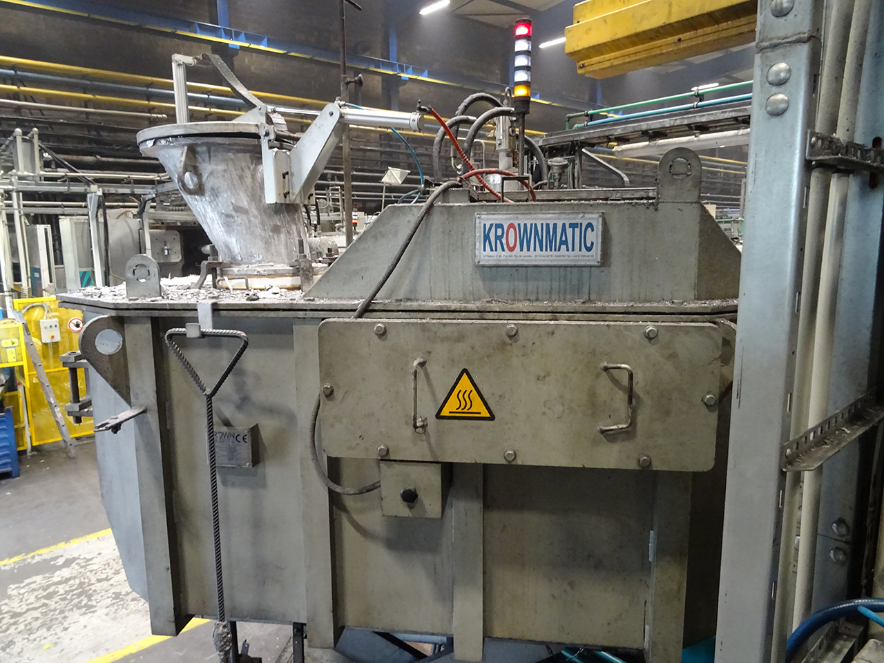 Krown Krownmatic KM 900 dosing furnace O1712, used