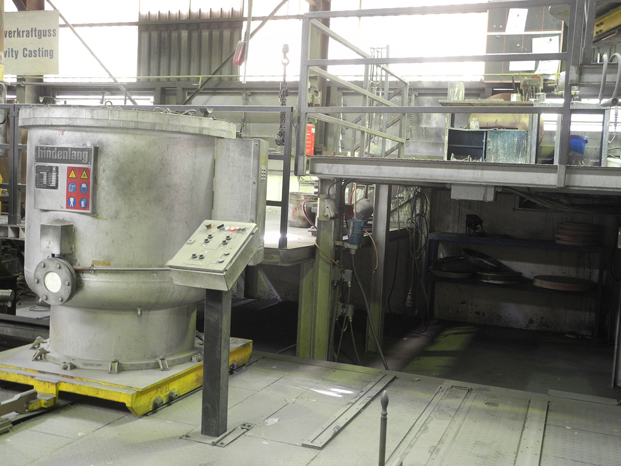 Kurtz AL 13-13 FSC low pressure die casting machine ND1330, used