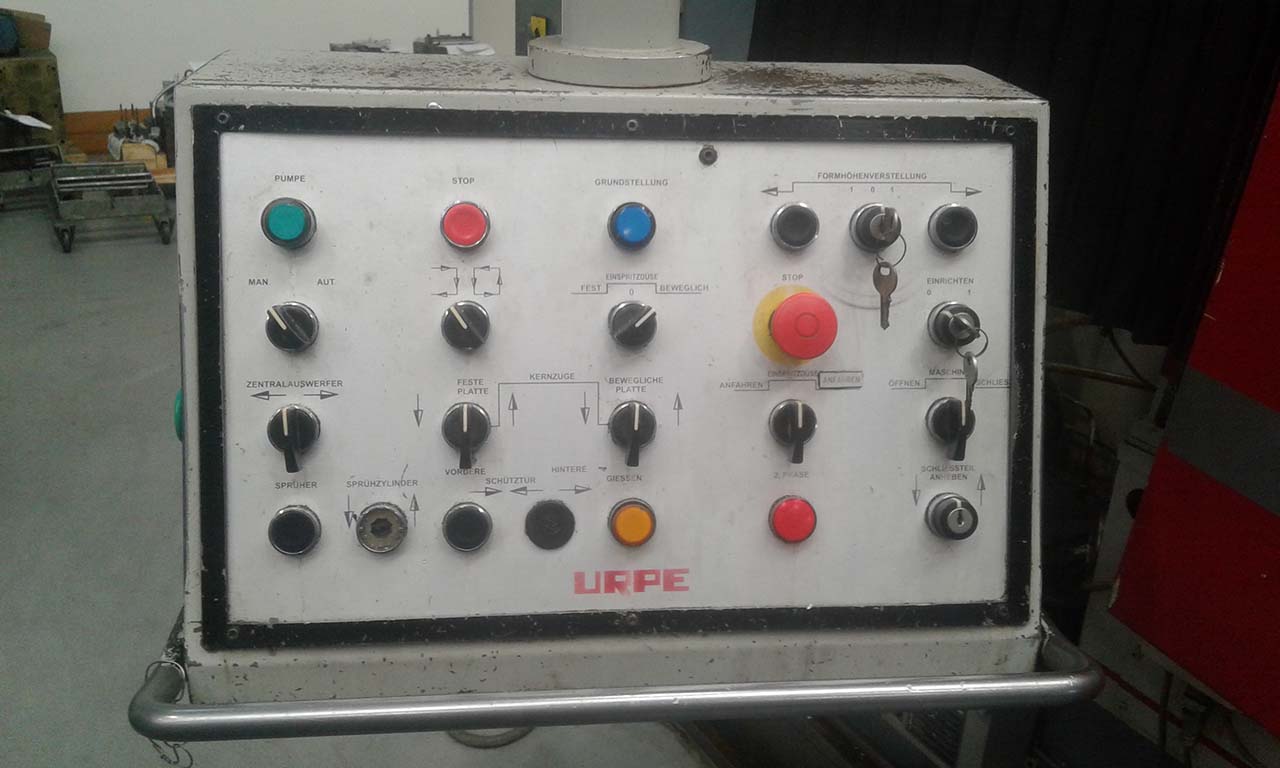 Urpe CC-25 İkinci el sıcak kamaralı basınçlı döküm makinesi WK1411