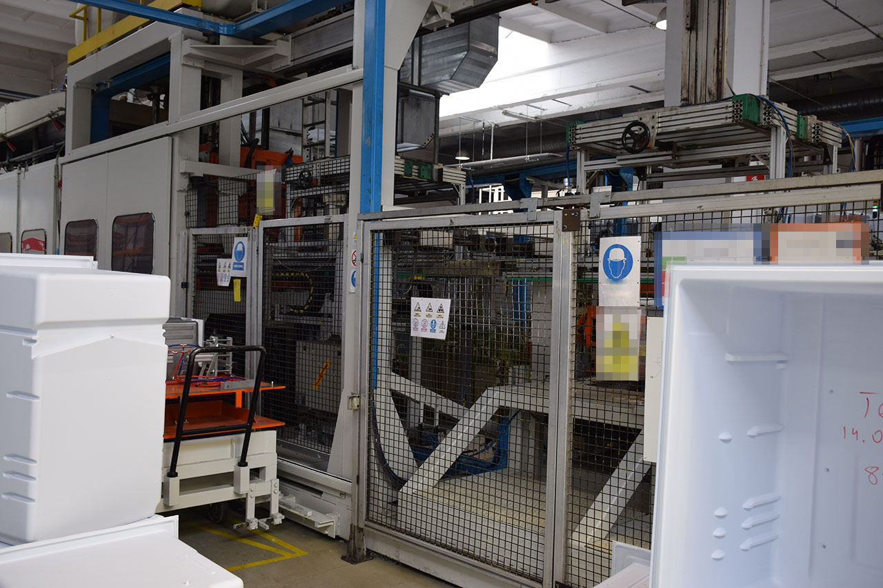 Buzdolapları için üretim tesisi IA2532, kullanılmış