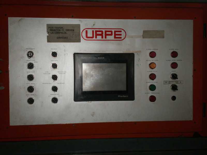 Urpe CC 125 hot chamber die casting machine, used