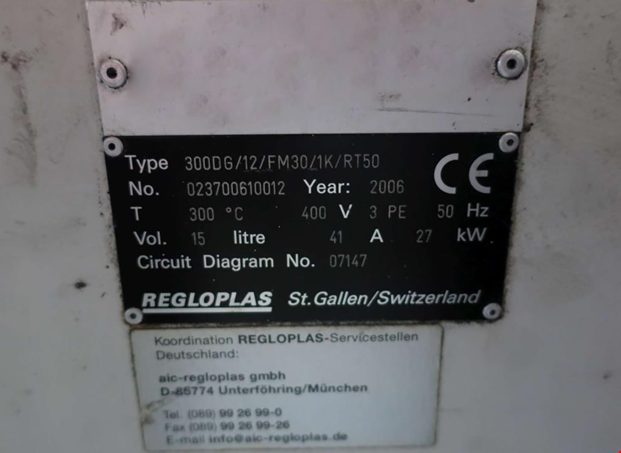 Regloplas 300DG/12/FM30/1K/RT50 temperature control unit ZU2143, used