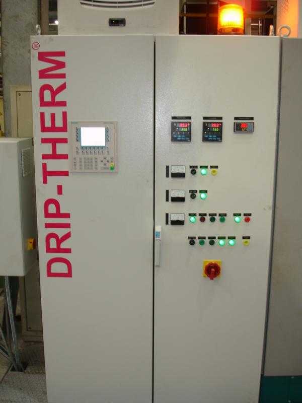DRIP Therm 1000 ergitme ve bekletme fırını, alüminyum için kullanılır