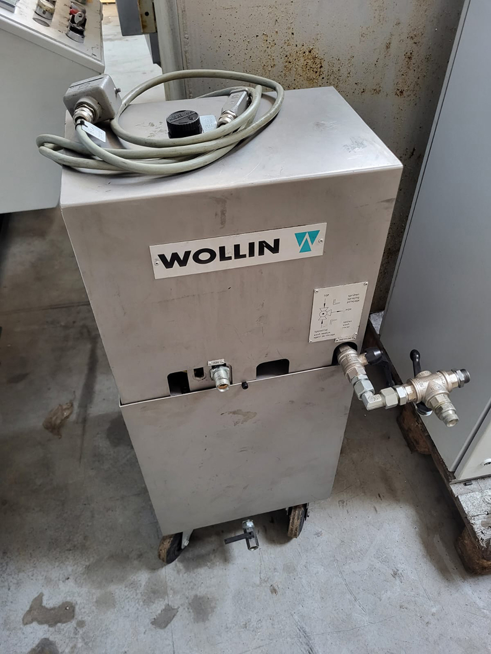 Wollin 75 MD lubrication container ZU2239, used