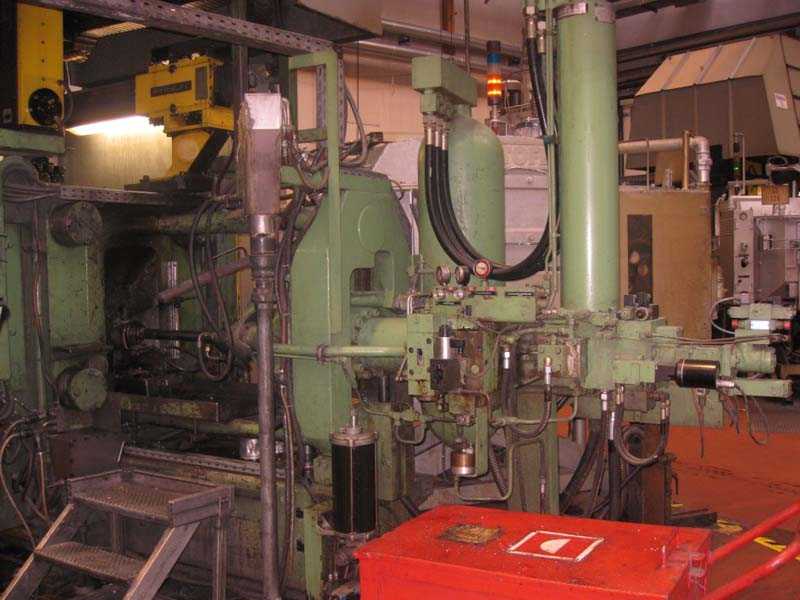 Buhler H 400 B İkinci el soğuk kamaralı basınçlı döküm makineleri KK1277