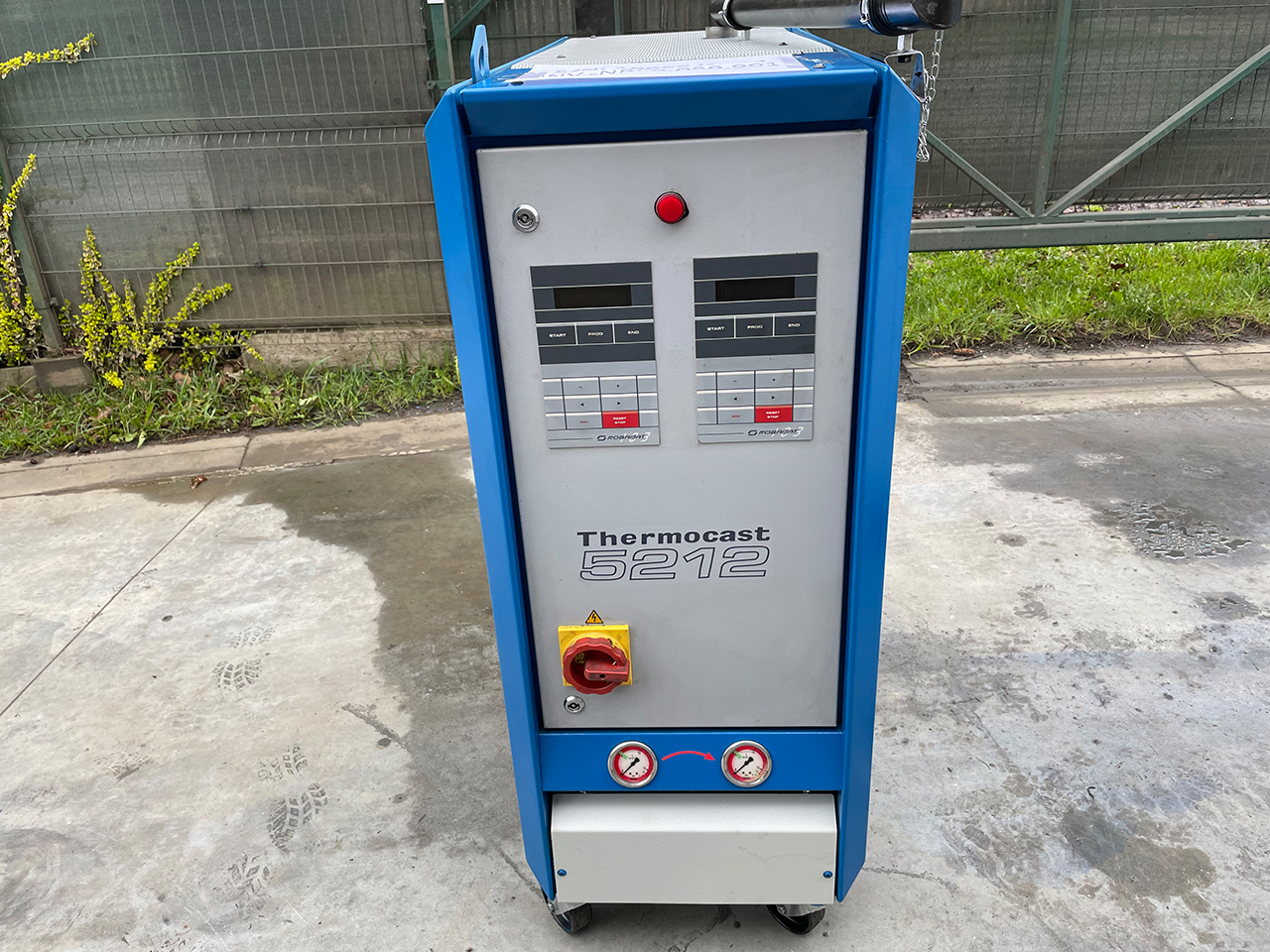 Robamat Thermocast 5212 oil temperature control unit ZU2218, used