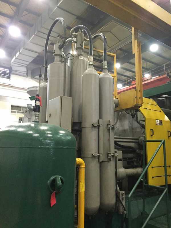Buhler Evolution B140 DL cold chamber die casting machine used, KK1369