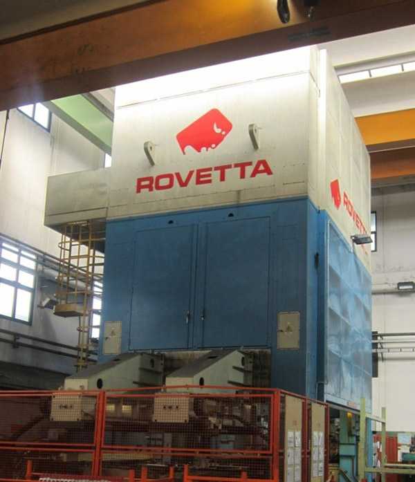 Rovetta S4-20000/5000x2500/LD/ET3 Transfer presi, kullanılmış