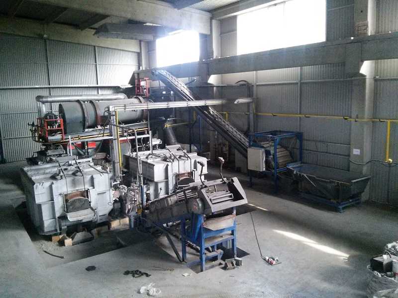 Broeze Mobil Metal Eritici Alüminyum Geri Dönüşüm tesisi, kullanılmış O1616