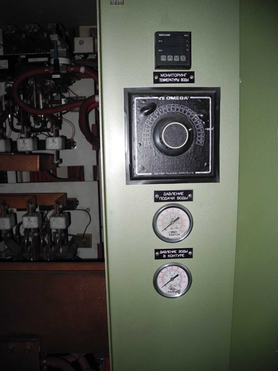 Inductotherm VIP Power TRAK System with two small steel sheel  furnaces, used O1623