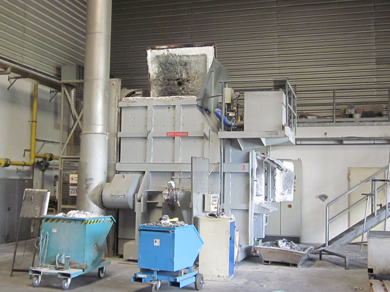 ZPF S-G1 T2,25 melting and holding furnace O1651, used