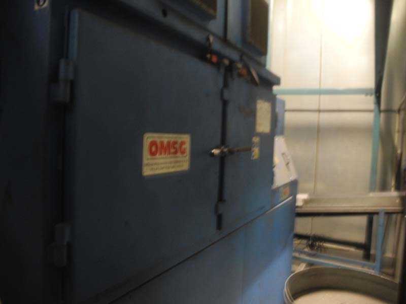 OMSG Rotoflow 170N Continuous Shotblasting Machine, used