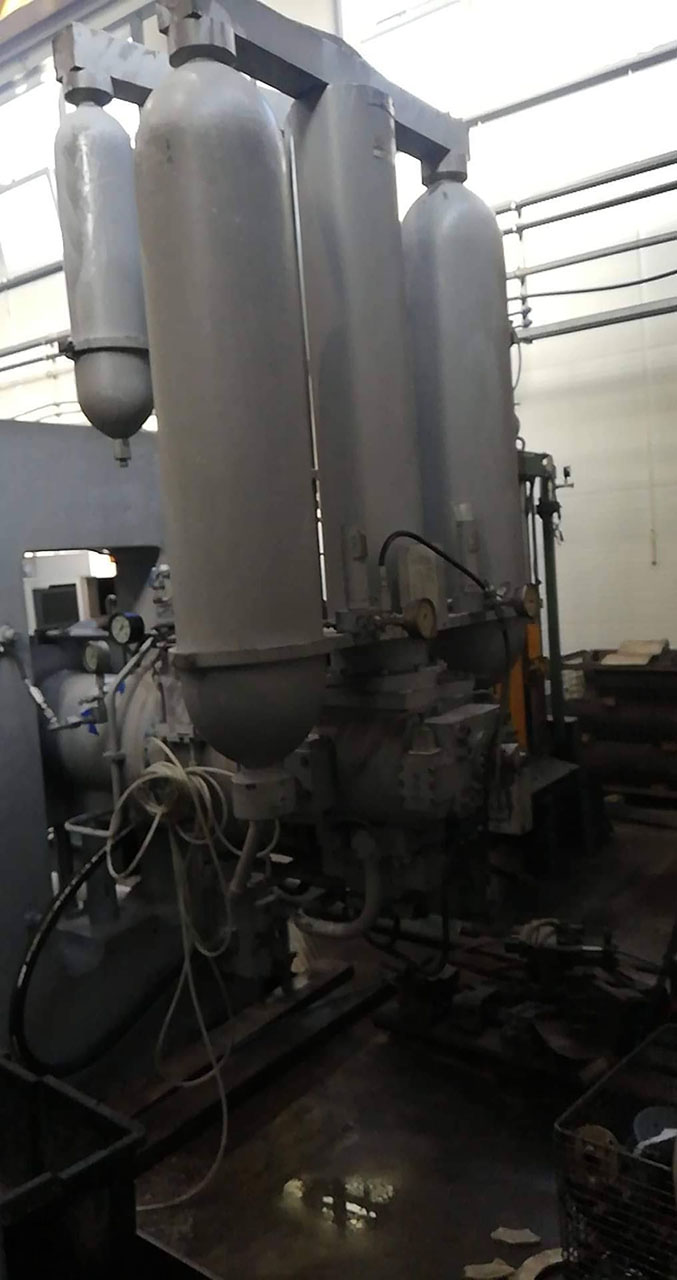 Weingarten GDK 2500 İkinci el soğuk kamaralı basınçlı döküm makineleri KK1534