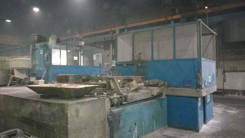 Induktotherm ViP 750 CR Dual-Trak induction melting furnace, used